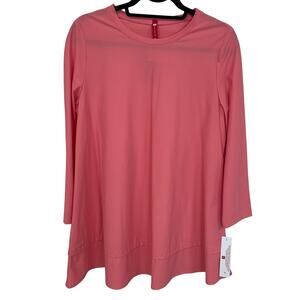 NWT IC Collection Long Sleeve Top Coral Small